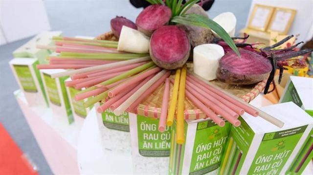 Vegetable straws=vietnamnews.jpg Vegetable straws=vietnamnews.jpg